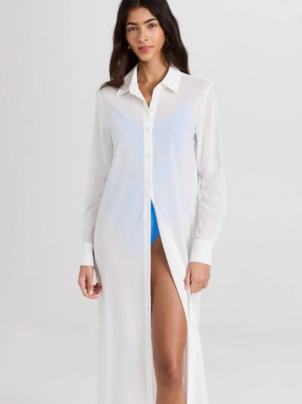 staud sheer dress STAUD, Calluna Dress in Earth, Size XS